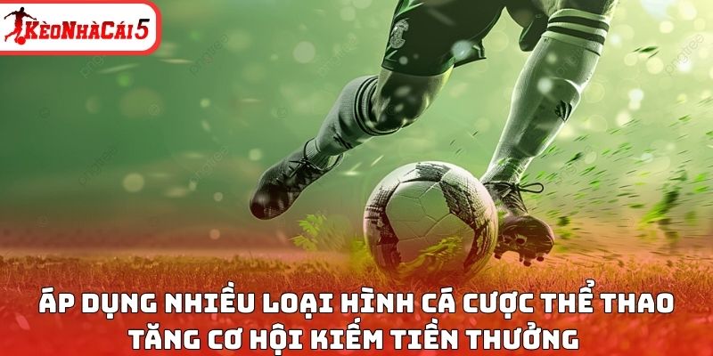 &Aacute;p dụng nhiều loại h&igrave;nh c&aacute; cược thể thao tăng cơ hội kiếm tiền thưởng&nbsp;
